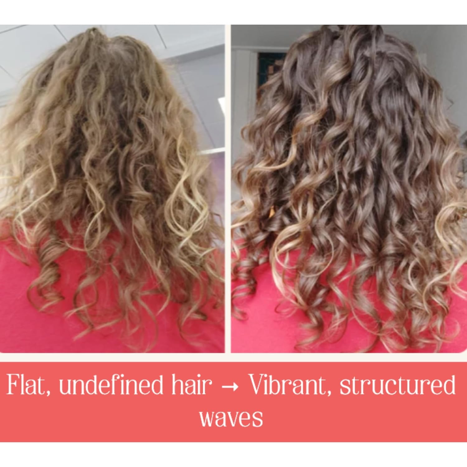Wave Activator Spray for Curly Hair | Anti-Frizz Formula | Leave-in Conditioner | For Wavy Hair | Prevents Split Ends & Breakage