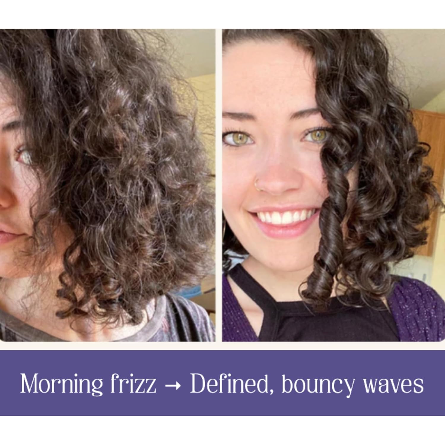 Wave Activator Spray for Curly Hair | Anti-Frizz Formula | Leave-in Conditioner | For Wavy Hair | Prevents Split Ends & Breakage